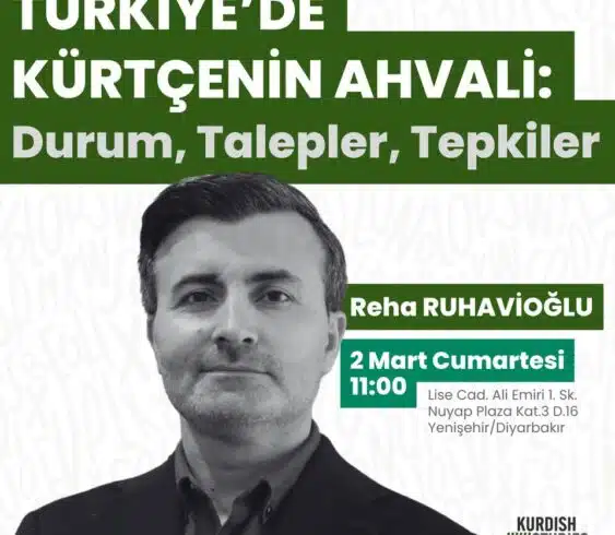 Türkiye’de Kürtçenin Ahvali: Durum, Talepler, Tepkiler / Reha Ruhavioğlu