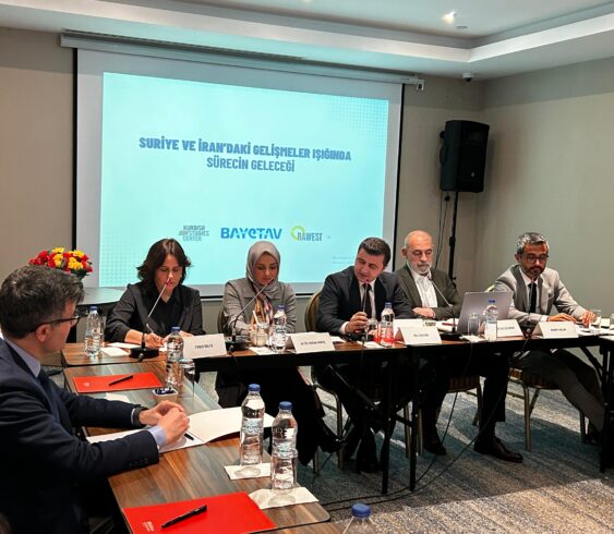 Ankara’da “Suriye ve İran’daki Gelişmeler Işığında Sürecin Geleceği” Çalıştayı Düzenledik